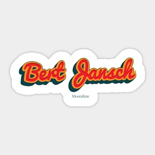 Bert Jansch Sticker